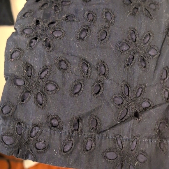 Old Navy Diva Navy eyelet Pants Size 14 New with tags - Picture 7 of 16